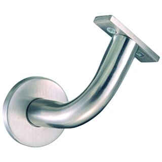 Eclipse Handrail Bracket Satin Stainless Steel 76mm