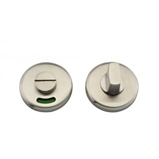 Eclipse Indicator Bathroom Thumbturn & Release Stainless Steel Polished