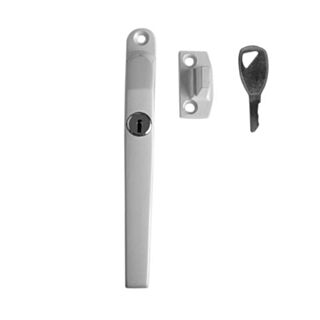 Eclipse Modern Pattern Lockable Casement Fastener White