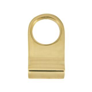 Eclipse Victorian Pattern Rim Cylinder Pull Polished Brass
