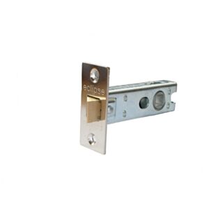 Eclipse Tubular Mortice Latch Polished Brass 63mm