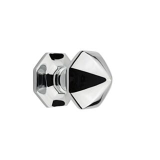 Eclipse Victorian Centre Door Knob Polished Chrome 75mm