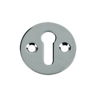Eclipse Open Keyhole Escutcheon Polished Chrome 1pk
