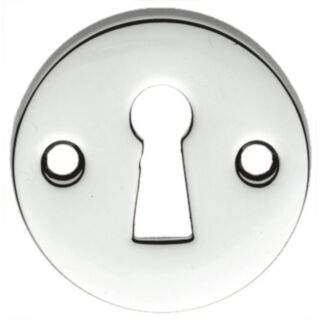Eclipse Open Keyhole Escutcheon Satin Chrome 1pk