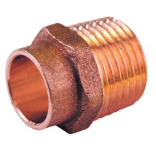 End Feed Adaptor To Male Iron 67mm x 2½