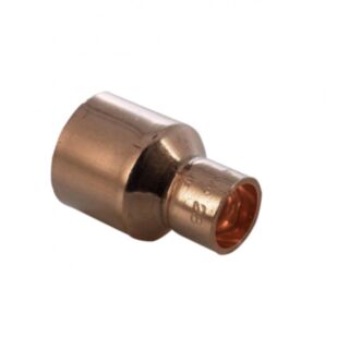 End Feed Fitting Reducer Copper 42x15mm