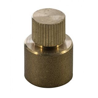End Feed Manual Air Vent Cap Brass 15mm
