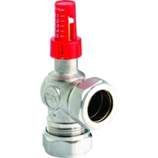 Eres Angled Automatic Bypass Valve 28mm