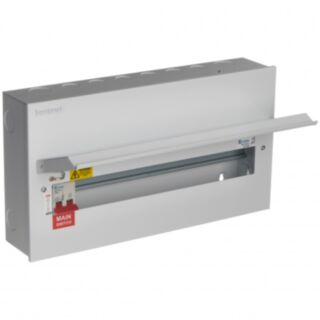 Europa Sentinel Metal Clad Main Switch Consumer Unit 20 Way