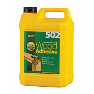 Everbuild 502 All Purpose Weatherproof Wood Adhesive 5ltr