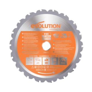 Evolution Circular & Chop Saws Multi-Material Cutting Blade 185x20x20T