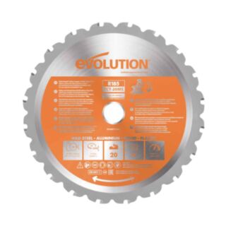 Evolution Mitre Saws Multi-Material Cutting Blade 185x20x20T