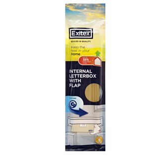 Exitex Internal Letterbox, Seal & Flap Gold