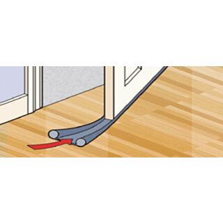 Exitex Under Door Draught Excluder Grey 950mm