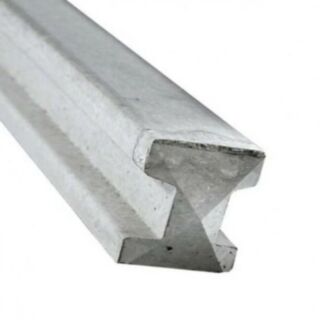 FP McCann 2 Way Slotted Intermediate Fence Post Concrete 80x100x3050mm
