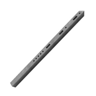 FP McCann Morticed Intermediate Fence Post Concrete 100x100x2440mm