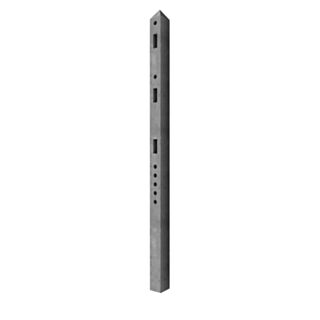 FP McCann Morticed Intermediate Fence Post Concrete 100x100x2745mm