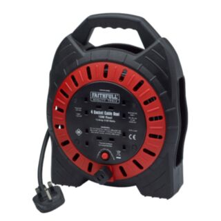 Faithfull Cable Reel 13Amp 10mtr
