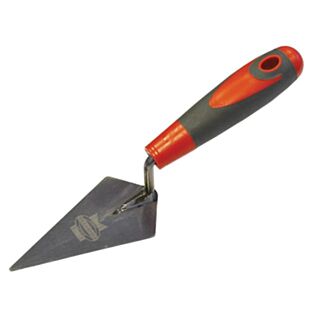 Faithfull Pointing Trowel London Pattern Soft Grip Handle 125mm