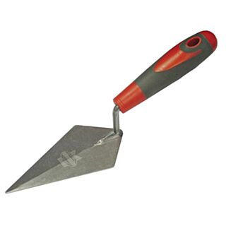 Faithfull Pointing Trowel London Pattern Soft Grip Handle 150mm