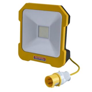 Faithfull SMD LED Task Light With Power Take Off 20W 2000lm 110V