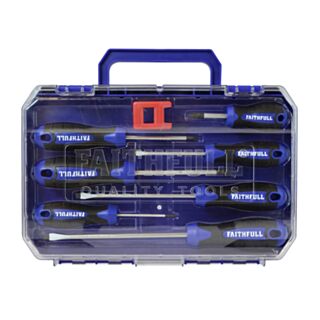 Faithfull Screwdriver & Magnetiser 7pce Set