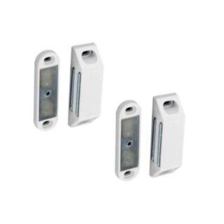 Fastpak Magnetic Cabinet Catch White 60mm 10pk