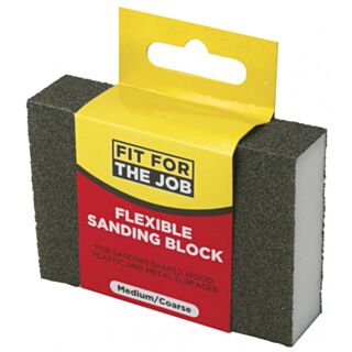 Fit For The Job Flexible Sanding Block Medium/Coarse