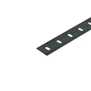 Flat Bar Galvanised Steel Drilled 1.2x23.5mm x 1mtr