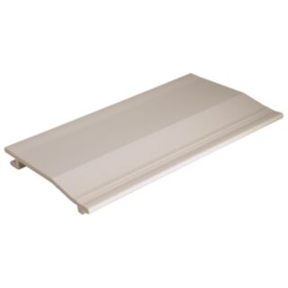 20x150mm FloPlast Shiplap Cladding PVC White 5mtr