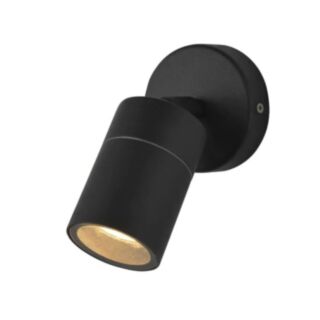 Forum Leto Adjustable Spotlight Black IP44 60x89x144mm