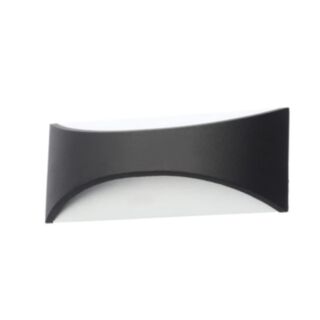 Forum Stroud LED Up/Down Wall Light IP65 400 Lumens 12W 90x120x300mm