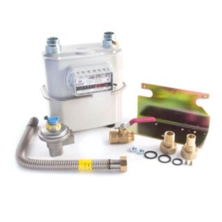 G4 Primary Meter & Fixing Kit With Ports 152.4mm Apart For Natural Gas Only