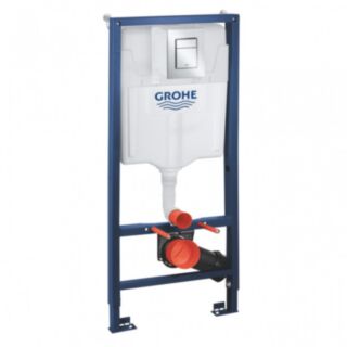 GROHE Rapid SL WC Frame With Flush Plate, Cistern & Fixings 1130mm