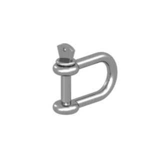 Gatemate® Dee Shackle BZP 6mm 4pk