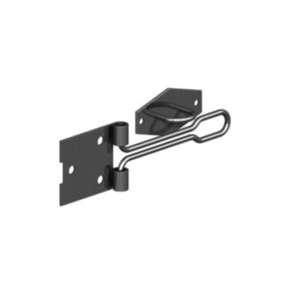 Gatemate® Wire Hasp & Staple Black 150mm