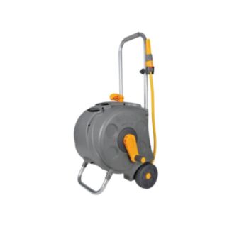 Hozelock Freestanding Compact Hose Reel & Fittings 12.5mm x 30mtr