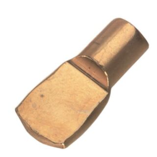 HÄFELE Shelf Support Plug In Spoon Shaped Stud Nickel 7mm