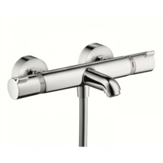 hansgrohe Ecostat Comfort Thermostatic Bath & Shower Mixer For Exposed Installation