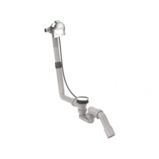 hansgrohe Exafill S Bath Filler, Waste & Overflow ¾ Pipe Connection Complete Set Chrome