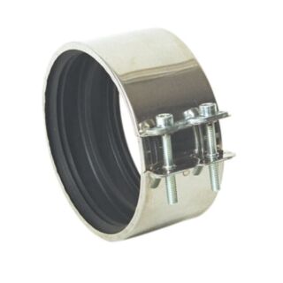 Harmer SML Above Ground Duo Coupling Stainless Steel 100mm