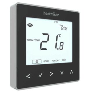 Heatmiser neoStat V2 Programmable Thermostat Sapphire Black 230V