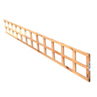 Heavy Duty Square Trellis Golden 320x1828mm