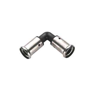 Henco Press Fit 90° Elbow PVDF Plastic 26x26mm
