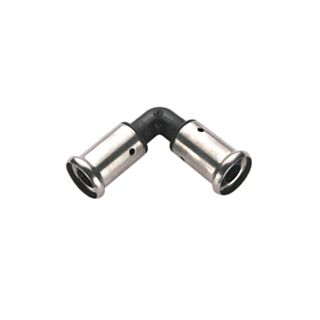 Henco Press Fit 90° Elbow PVDF Plastic 40x40mm