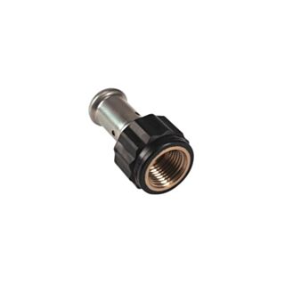 Henco Press Fit Female Iron Adaptor PVDF Plastic 50mm x 1½