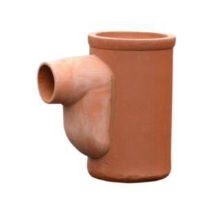Hepworth Round Road Gully With Rodding Eye & Stopper 150x300x600mm
