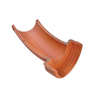 Hepworth SuperSleve 30° Left Hand Channel Bend 100mm