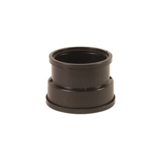 Hepworth SuperSleve HouseDrain Adaptor Coupling To HepSleve 100mm