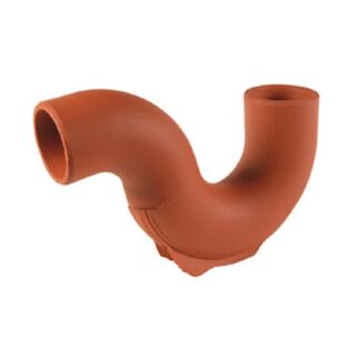 Hepworth SuperSleve HouseDrain Low Back P Trap Plain Ended 100mm